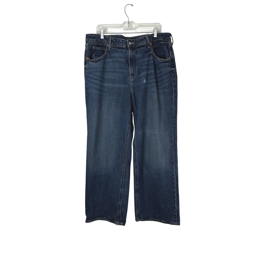 Old Navy Jeans Size 18 Extra High-Rise Sky-Hi Wide Leg Secret Smooth Pockets